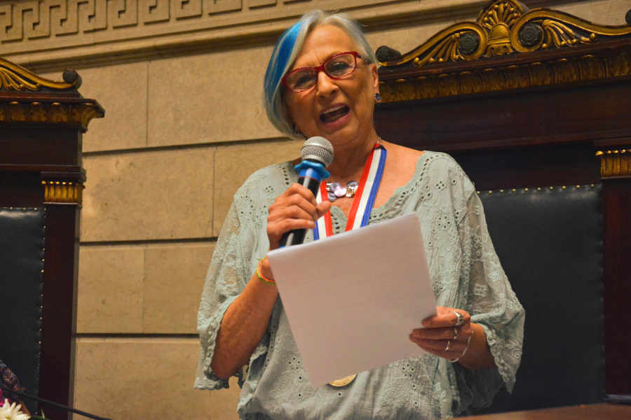 Schuma Schumaher é agraciada com a medalha Pedro Ernesto por uma vida de luta em defesa das mulheres