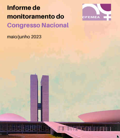 LEIA o Informe de Monitoramento do Congresso Nacional maio-junho de 2023 preparado pela equipe do Cfemea