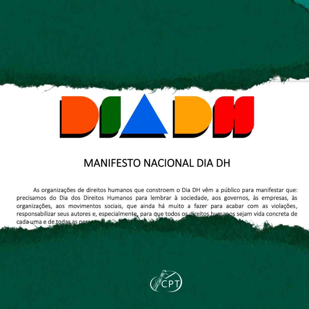 Organizações que atuam na defesa dos direitos humanos lançam o "Manifesto Nacional Dia DH"