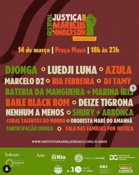 justica marielle franco evento