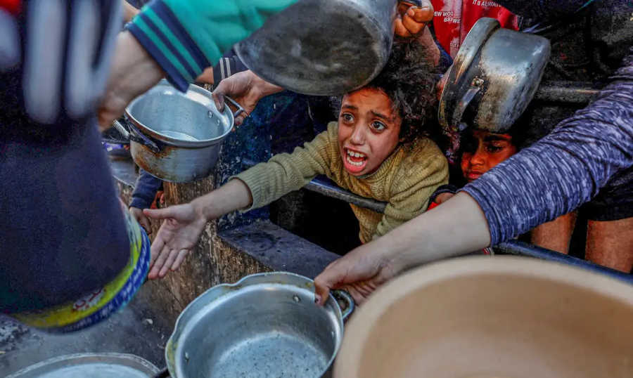 palestina criaca fome