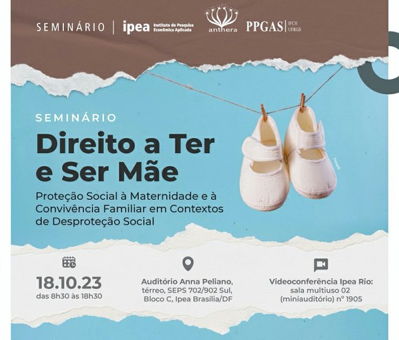 Seminário discute proteção social à maternidade e à convivência familiar