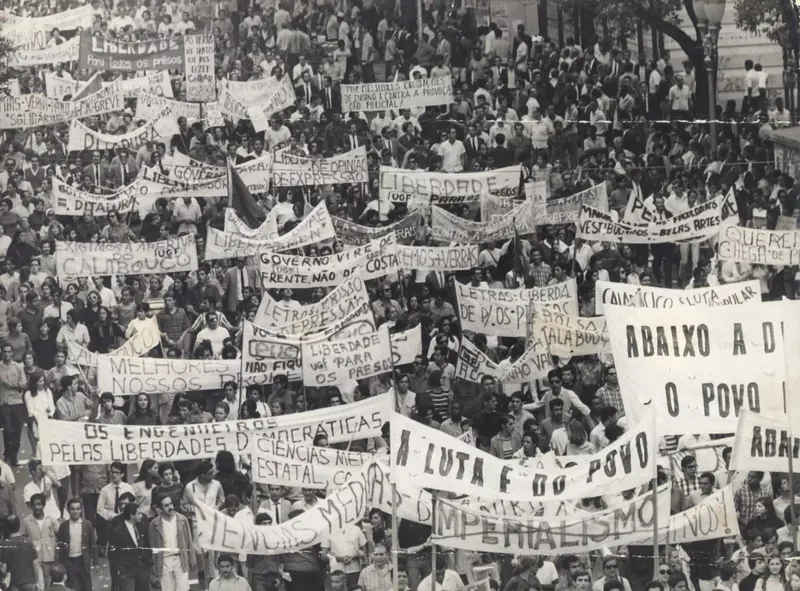 manifestacao estudantil praca republica sao paulo