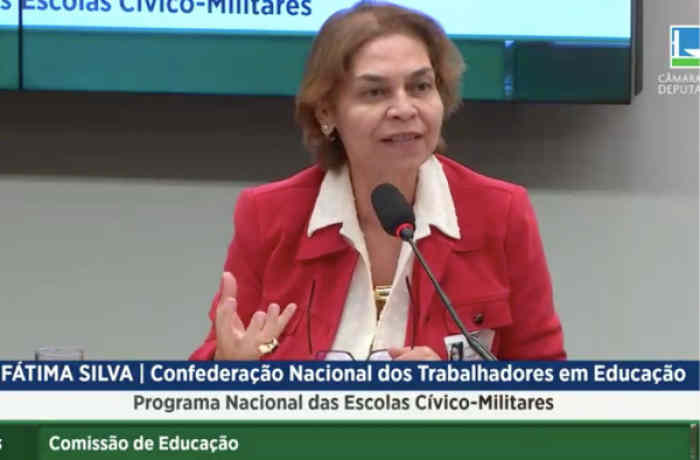 CNTE critica escolas militarizadas em audiência na Câmara