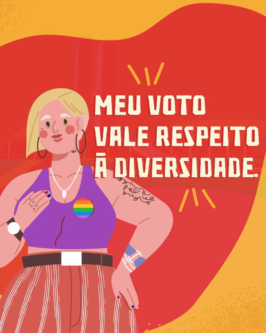 meu voto respeito diversidade