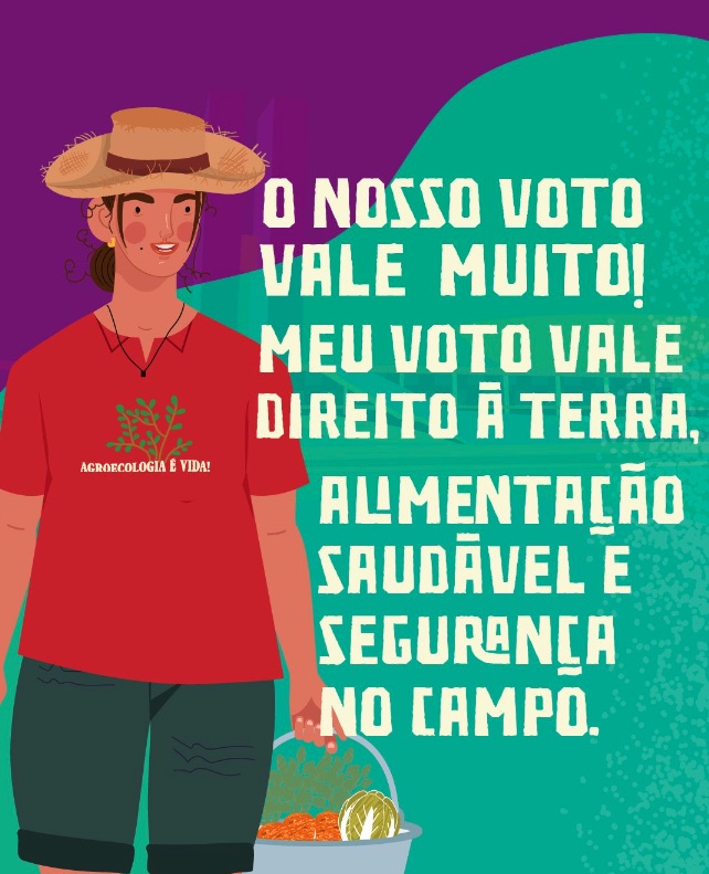 meu voto vale direito terra seguranca campo