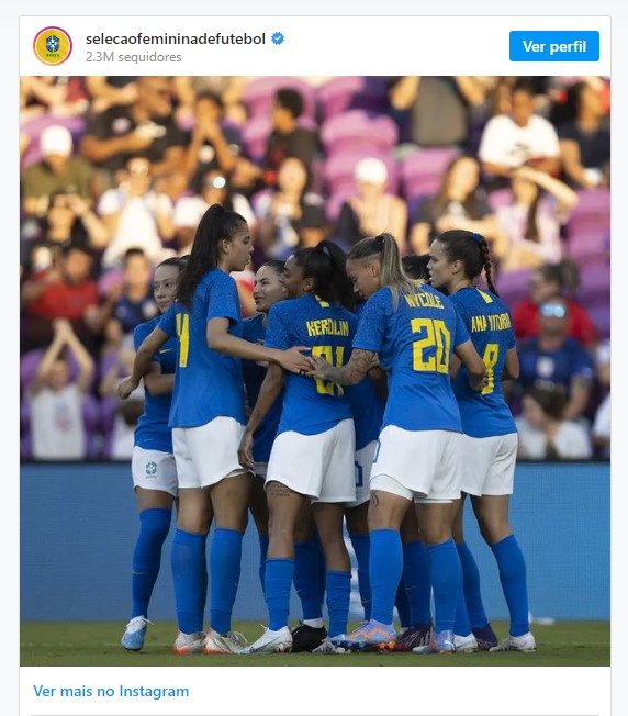 selecao feminina futebol