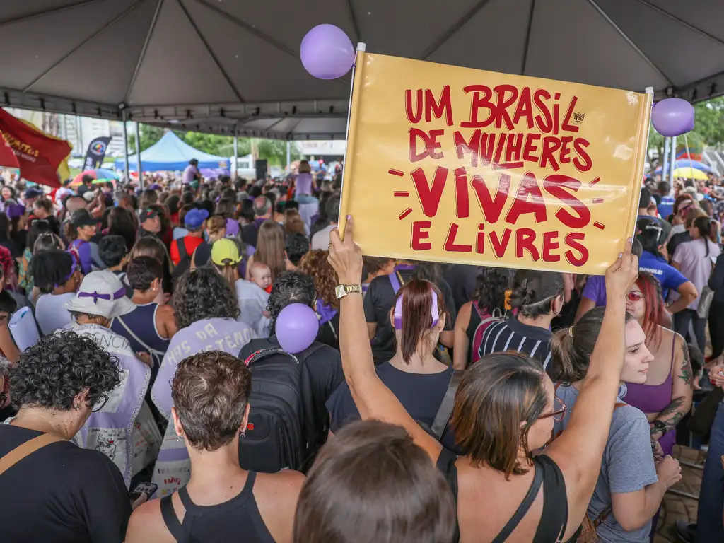 ato brasilia contra feminicidio