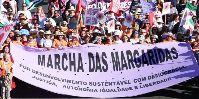 Marcha das Margaridas. Uma pauta de defesa das mulheres que exige uma outra economia e um novo direito para uma nova vida