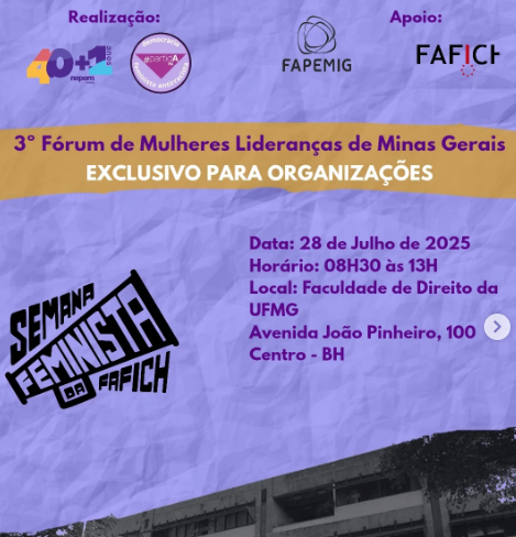3forum liderancas feministas mg