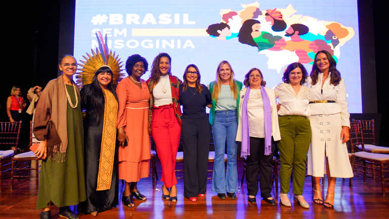 Governo Federal anuncia Brasil sem Misoginia em Brasília