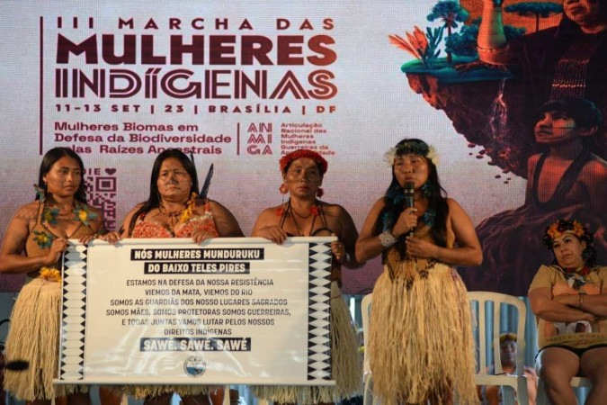 Cozinha solidária do MTST oferece alimentação para mais de 5 mil mulheres indígenas