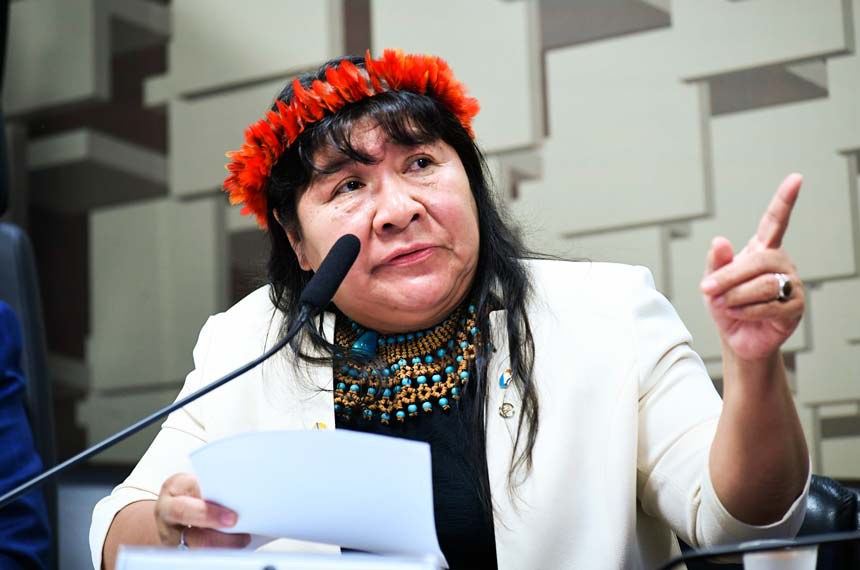 joenia wapichana foto geraldo magela agencia senado