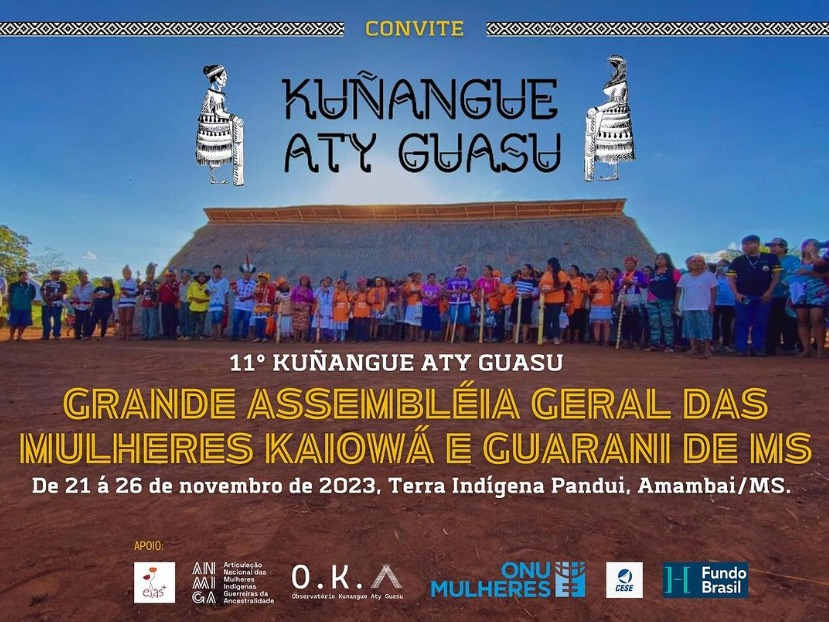 Vem aí a 11ª Assembleia Geral da Kuñangue Aty Guasu