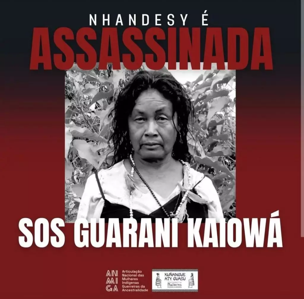 Nhandesy assassinada na frente do filho era rezadora e líder espiritual do povo Guarani e Kaiowá
