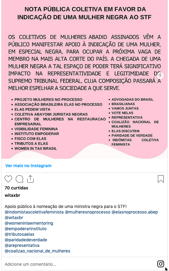 feministas querem mulher negra stf2