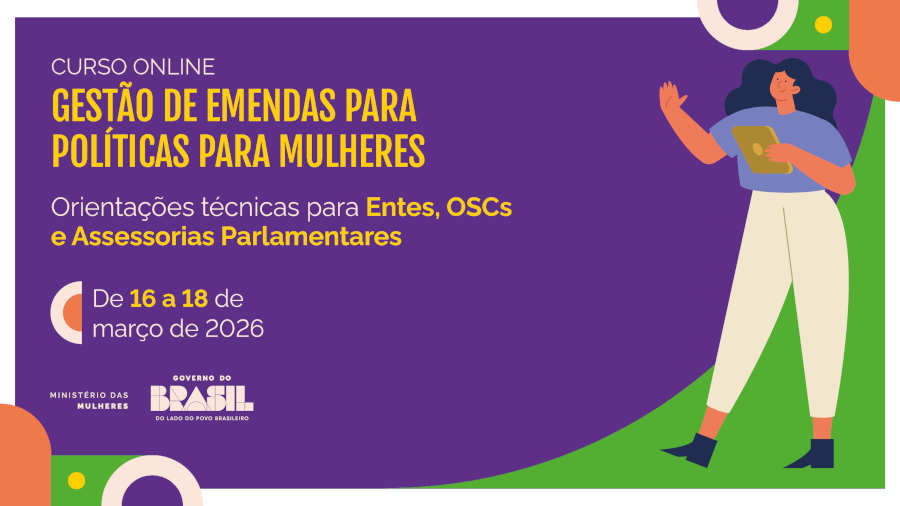 banner curso emendas parlamentares
