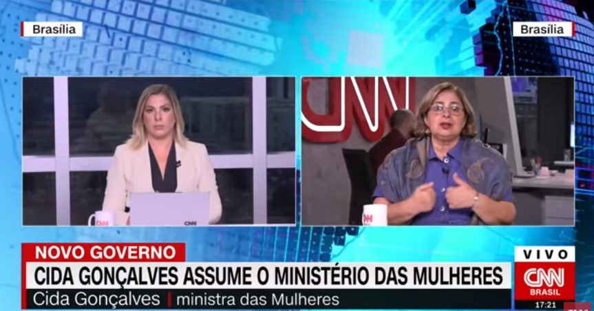 “Defendemos o direito ao aborto legal”, diz nova ministra das Mulheres à CNN