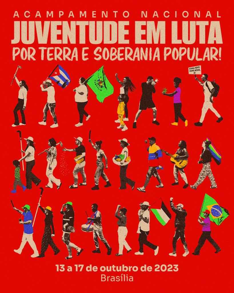 Começa o Acampamento da Juventude, que reúne em Brasília mais de 2 mil jovens de todo país