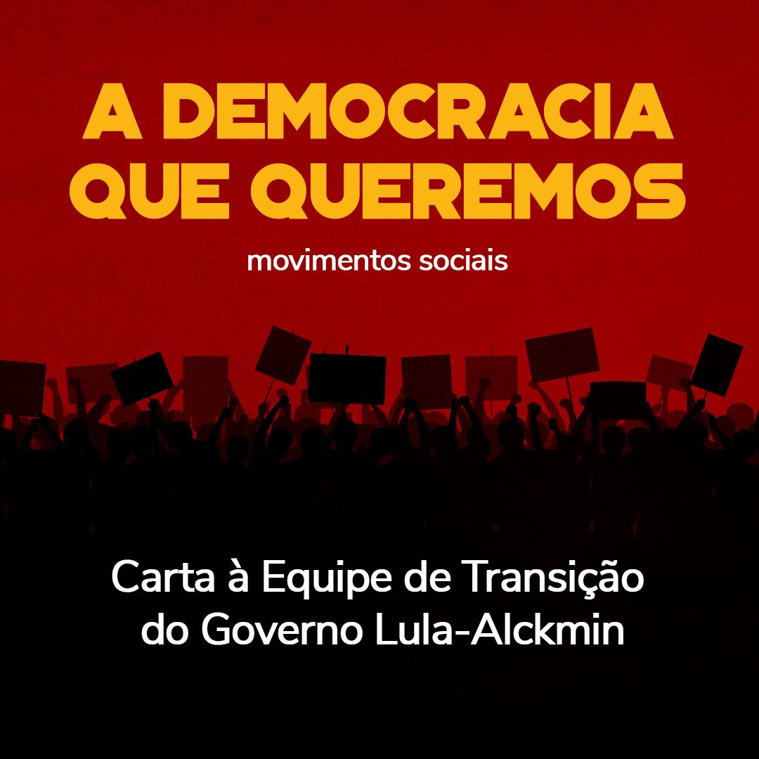 MOVIMENTOS SOCIAIS: A democracia que queremos