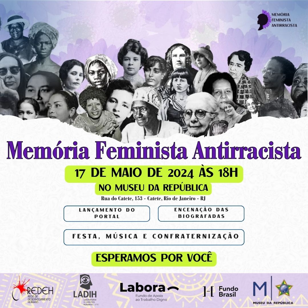 memoria feminista antirracista lancamento