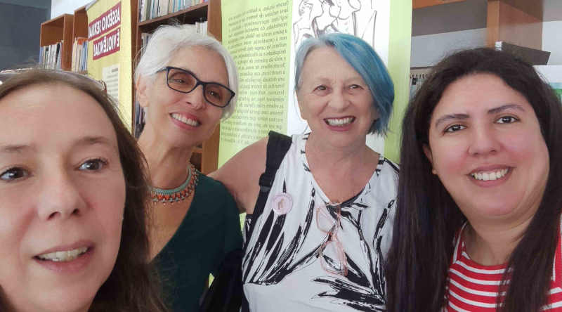 Coordenadoras da Universidade Livre Feminista Antirracista em articulação em Portugal