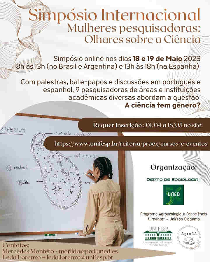 Simpósio internacional Mulheres pesquisadoras: olhares sobre a ciência